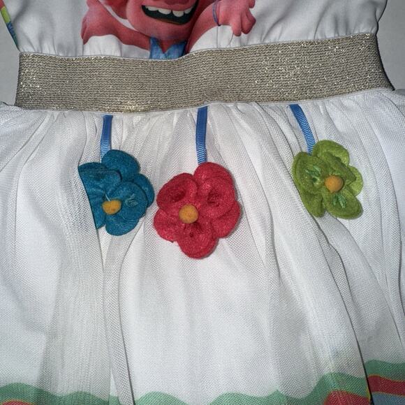 Pippa & Julie x DreamWorks Trolls Toddler Size 2T Dress Whimsical Colorful Party - Picture 5 of 10